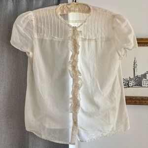 See By Chloe Romantic Button Up Top